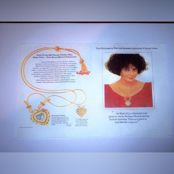 Magnificent Elizabeth Taylor Shah Jehan Necklace Avon Collection - Picture 5 of 5